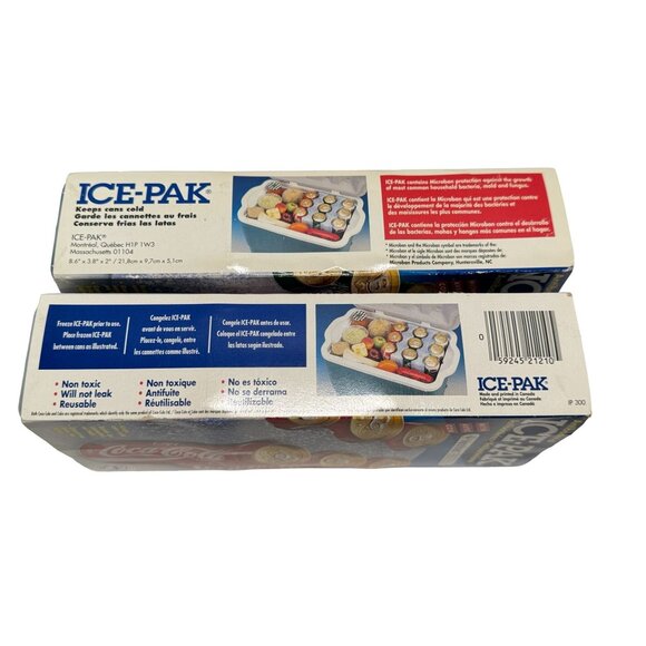 Vintage Ice Pak for Coolers Lot 7up Coca Cola Advertising Cans Bottles Soda NEW - Picture 3 of 4